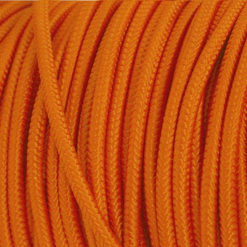 CÂBLE ELECTRIQUE TEXTILE ORANGE