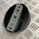 PAVILLON METAL NOIR PLAT AVEC FIXATION PLAFOND