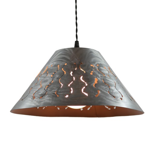 OCEANE. Suspension en acier brossé D.36cm