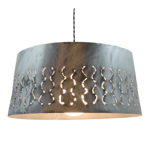 OCEANE. Suspension en acier brossé D.45cm