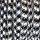 CÂBLE ELECTRIQUE TEXTILE BICOLORE NOIR/BLANC
