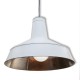 SUSPENSION GALVA 38 BLANCHE OUTDOOR