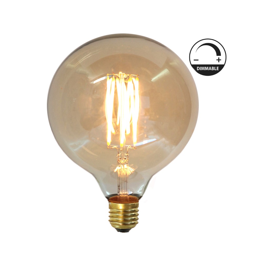 Ampoule décorative LED EDISON 125 filament droit