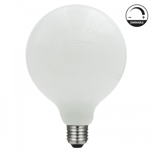 Ampoule LED décorative D9,5cm culot E27 - ambrée - GLOBE