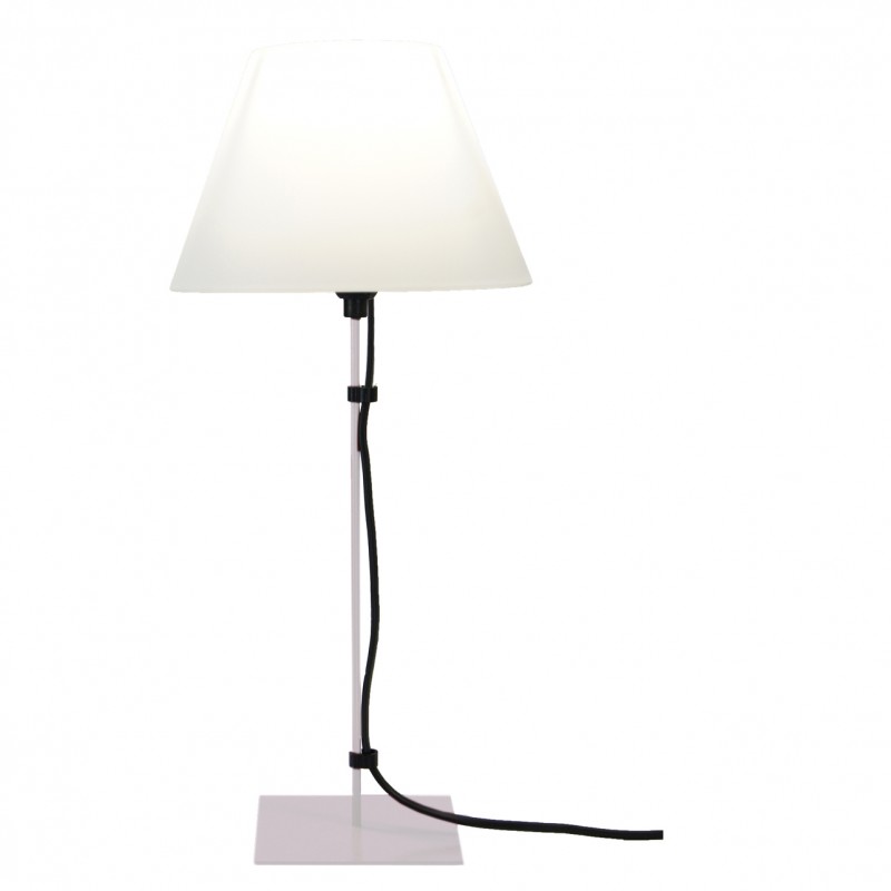 LAMPE FILS GRIS CLAIR