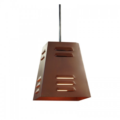 SUSPENSION INDUSTRIE CORTEN 16CM