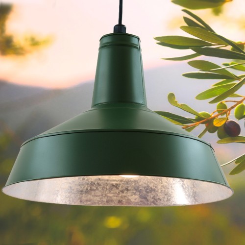 SUSPENSION ATELIER 38 VERT OUTDOOR