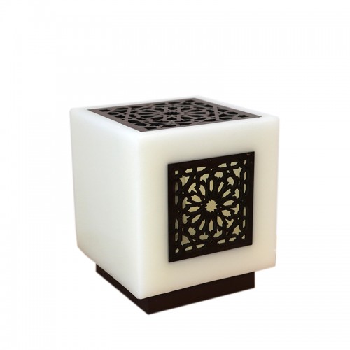 LAMPE ZEN ARABESQUE IVOIRE