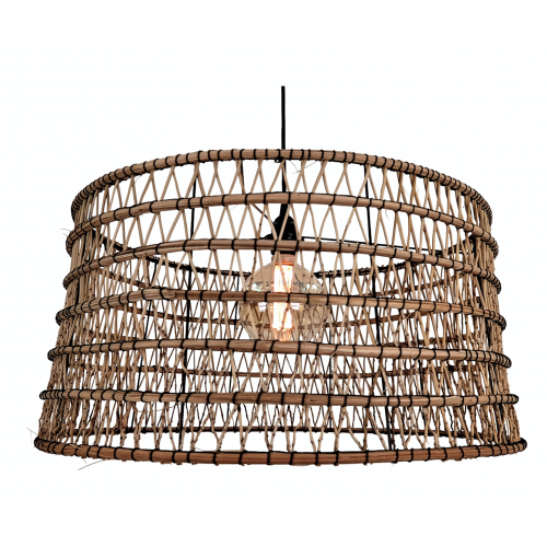 Alizia. Suspension en fibre de palmier D.60cm