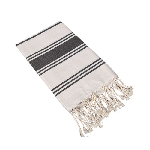 FOUTA RAYEE GRIS MOYEN
