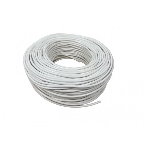 CÂBLE ELECTRIQUE ROND PVC BLANC 2X0.75