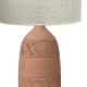 LAMPE KÉO NATURELLE MOTIF MAYA ABAT JOUR JUTE