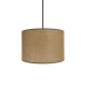 Suspension cylindre Ø 28 - Jute naturel