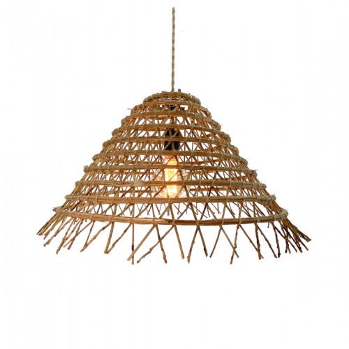 K6 Suspension tressée en fibres de palmier D.55cm
