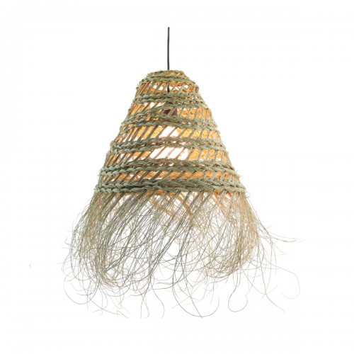 Halfa Suspension petit modèle tressée en fibres végétales D.35cm