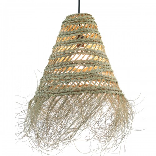 Halfa Suspension extérieur grand modèle tressée en fibres végétales D.45cm