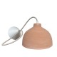 Suspension neo - câble textile lin