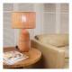 LAMPE KÉO NATURELLE MOTIF MAYA ABAT JOUR JUTE