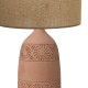 LAMPE KÉO NATURELLE MOTIF MAYA ABAT JOUR JUTE