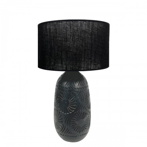 LAMPE KÉO NOIR MOTIF SOLEIL