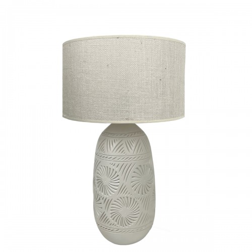 LAMPE KÉO BLANCHE MOTIF SOLEIL