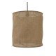 SUSPENSION TOILE DE JUTE Ø 40 - NATUREL