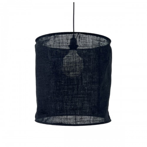 SUSPENSION TOILE DE JUTE Ø 40 - NOIR