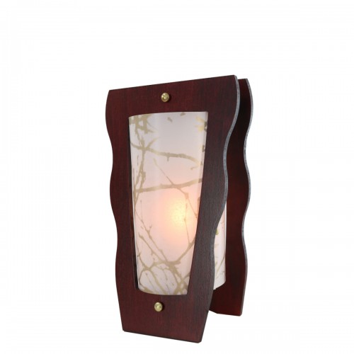 LAMPE VASE PALISSANDRE/VEGETAL