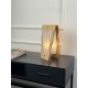 LAMPE VASE NATUREL/OPALE