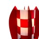 LAMPE ALBOP DAMIER ROUGE