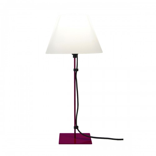 LAMPE FILS AUBERGINE