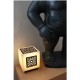 LAMPE BOUGIE ARABESQUE IVOIRE