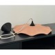NOOR Suspension en terre cuite naturelle D.40cm - câble textile lin