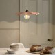 NOOR Suspension en terre cuite naturelle D.40cm - câble textile lin