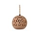 SUSPENSION BOULE TERRE CUITE - Câble jute tressé