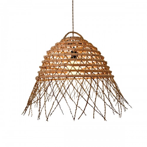 K3 Suspension tressée en fibres de palmier D.60cm