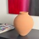 Vase en terre cuite naturelle