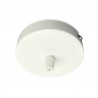 PAVILLON METAL BLANC PLAT AVEC FIXATION PLAFOND