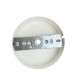 PAVILLON METAL BLANC PLAT AVEC FIXATION PLAFOND