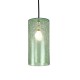 Luce Suspension Ø13.5cm en verre soufflé craquelé jade