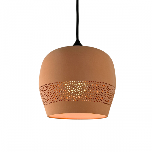 CLEO. Suspension extérieur en terre cuite D.21cm