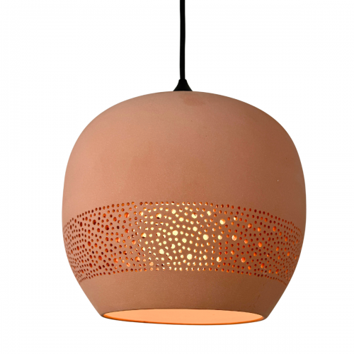 CLEO. Suspension extérieur en terre cuite D.29cm