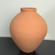 Vase en terre cuite naturelle