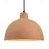 CLOCHE Suspension exterieur Ø26cm en terre cuite naturelle