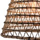 SUSPENSION PALMIER NASSE 40 TRESSÉE NOIR